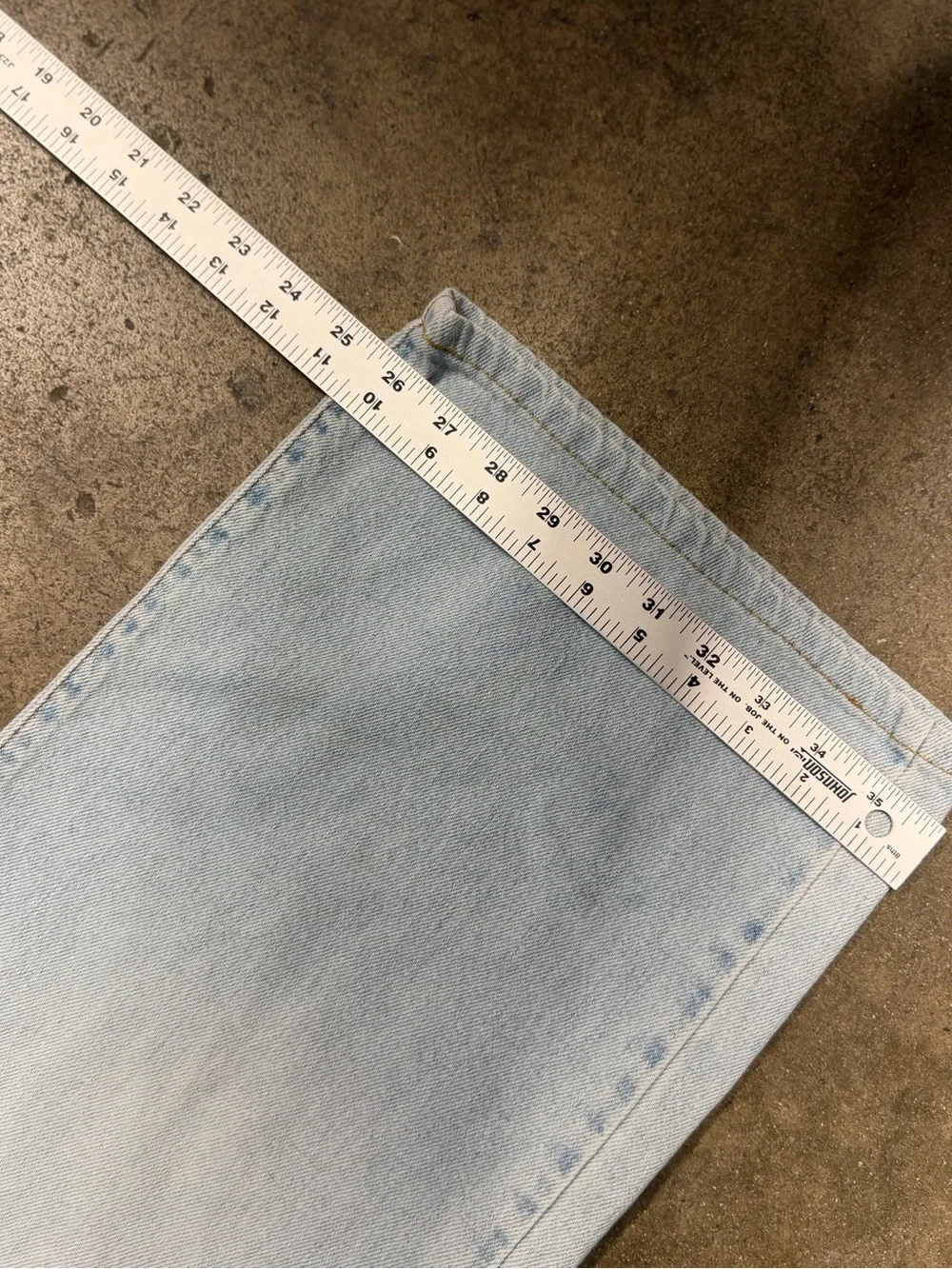 SONG Light Blue womens Straight-Leg Jeans